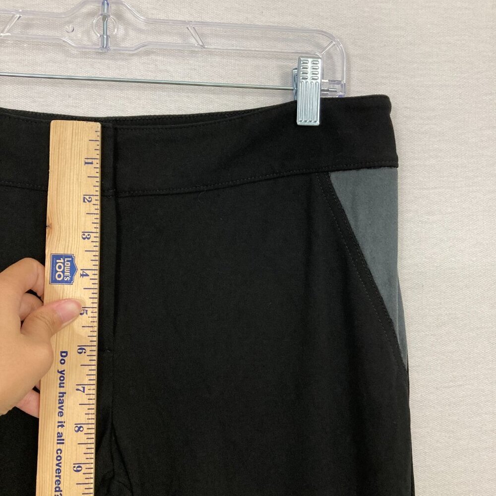 Cache Black Soft Stretch Bootcut Pants Size 12 Of… - image 5